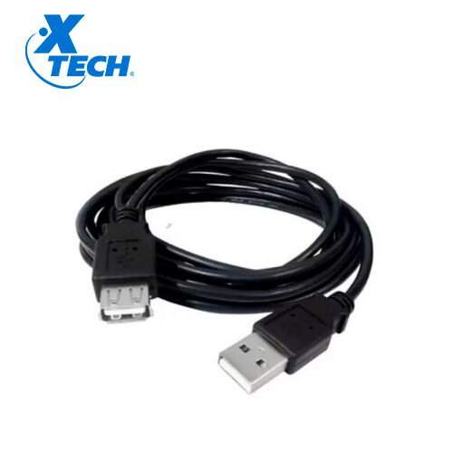 Cable de Extensión USB 2.0 XTECH XTC306 macho a hembra 15ft 4.57 Metros