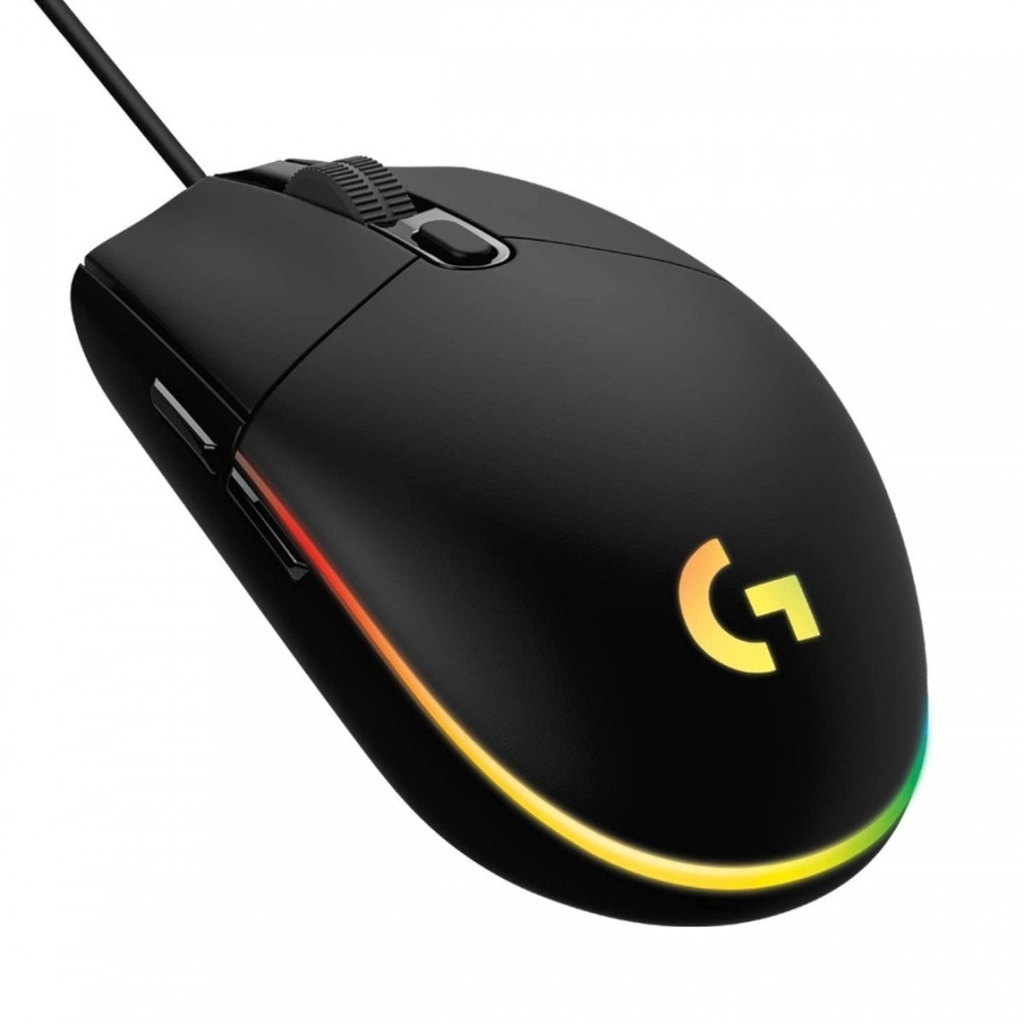 Mouse LOGITECH G203  Alambrico RGB Lightsync G-Hub Negro