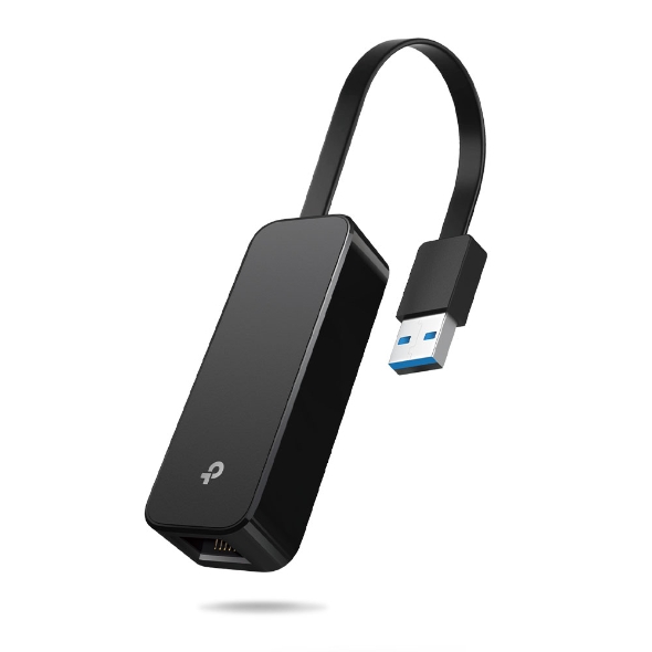 Adaptador TP-LINK UE306 USB 3.0 a RJ45 Gigabit Negro Ethernet