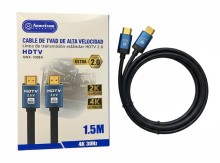 Cable AOWEIXUN HDMI a HDMI 3 Mts. 4K