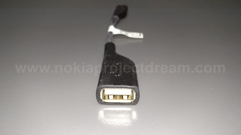 Cable OTG 5 Pines Nokia/Samsung Black