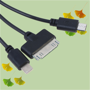 Cable OTG 5 Pines Nokia/Samsung Black