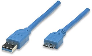 Cable USB 3.0  2 Metros Blue
