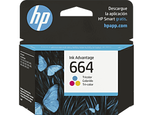 Cartucho de tinta HP F6V28AL 664 COLOR