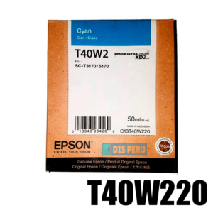 Cartucho EPSON T40W220 Cyan 50ml
