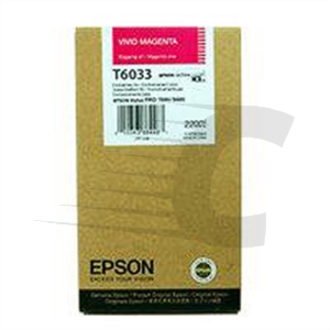 Cartucho EPSON T6033 Magenta Vivid