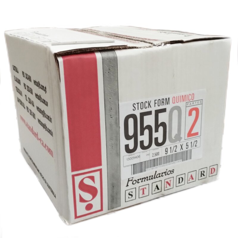 Caja de Papel Continuo HIGH TECH 2 Parte Normal 9 1/2 X 11 . 800 Pag.