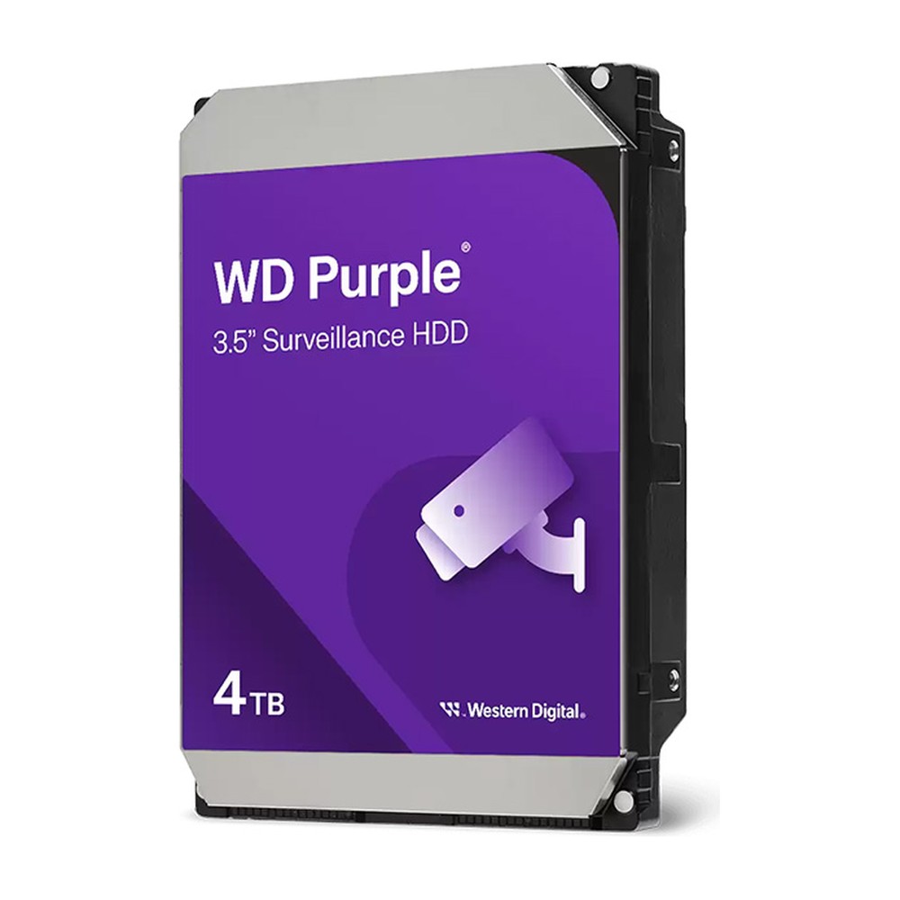 Disco Duro WESTER DIGITAL 4TB Purple 3.5" 5400RPM