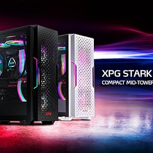 Case GAMER XPG STARKER Compact MID Tower 2 Vent. Black