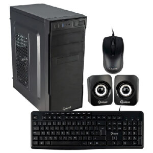 CASE Combo QUASAD C3151T 2USB3.2 USB2.0 24-4 PINES 2SATA Negro