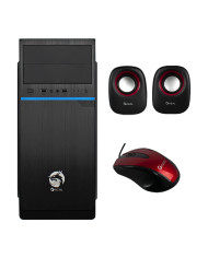 Case GAZAL W203 Teclado + Parlante + Mouse Negro