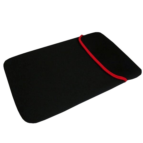 Cobertor para laptop QUASAD 14" Negro Rojo