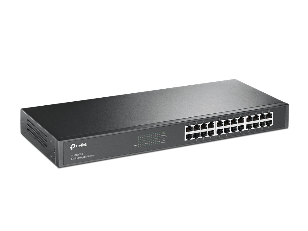 Switch TP-LINK TL SG1024 24 puertos Gigabit Rack