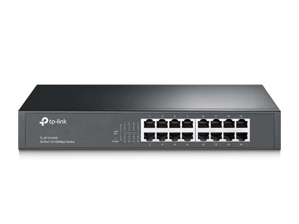 Switch TP-LINK TP SF-1016D 16 PUERTOS 10/100