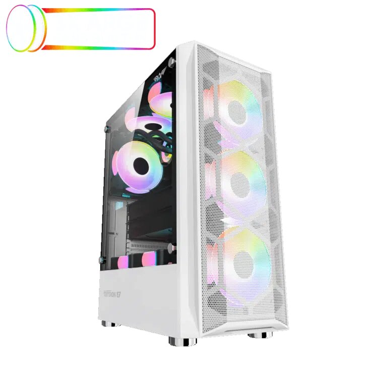 CASE Armaggeddon TRITRON PRO 200BK 4Fan ARGB Black