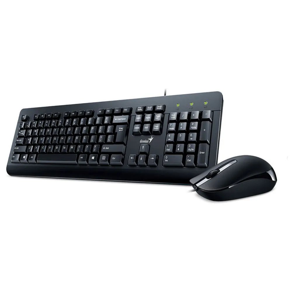 Teclado y Mouse GENIUS KM-160 BLACK