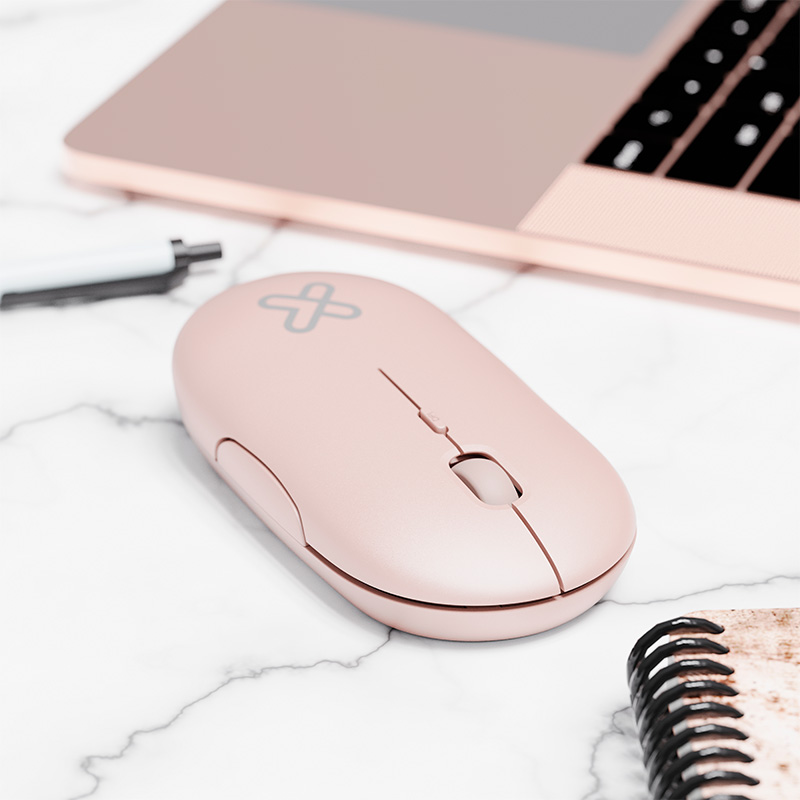 Mouse Slim KLIPXTREME KMW-415PK Wireless Pink