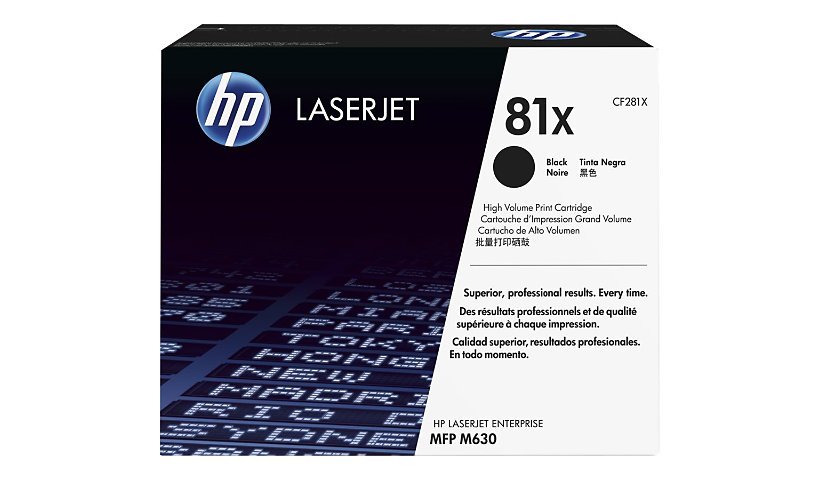 Toner HP 81X Black