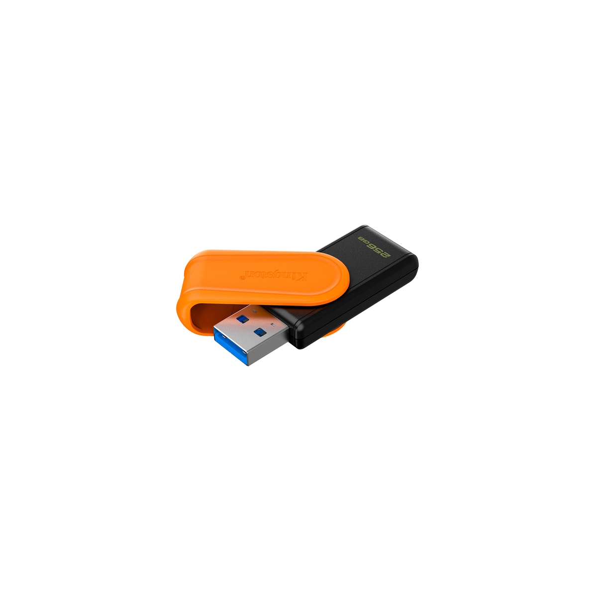Memory Flash Kingston 256gb Traveler Exodia USB 3.2 Black Orange