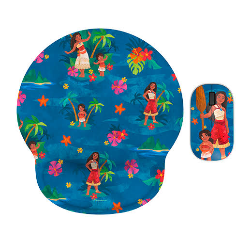 Mouse Xtech Disney Moana2 Wls + Mouse Pad kit XTM DKT3MO