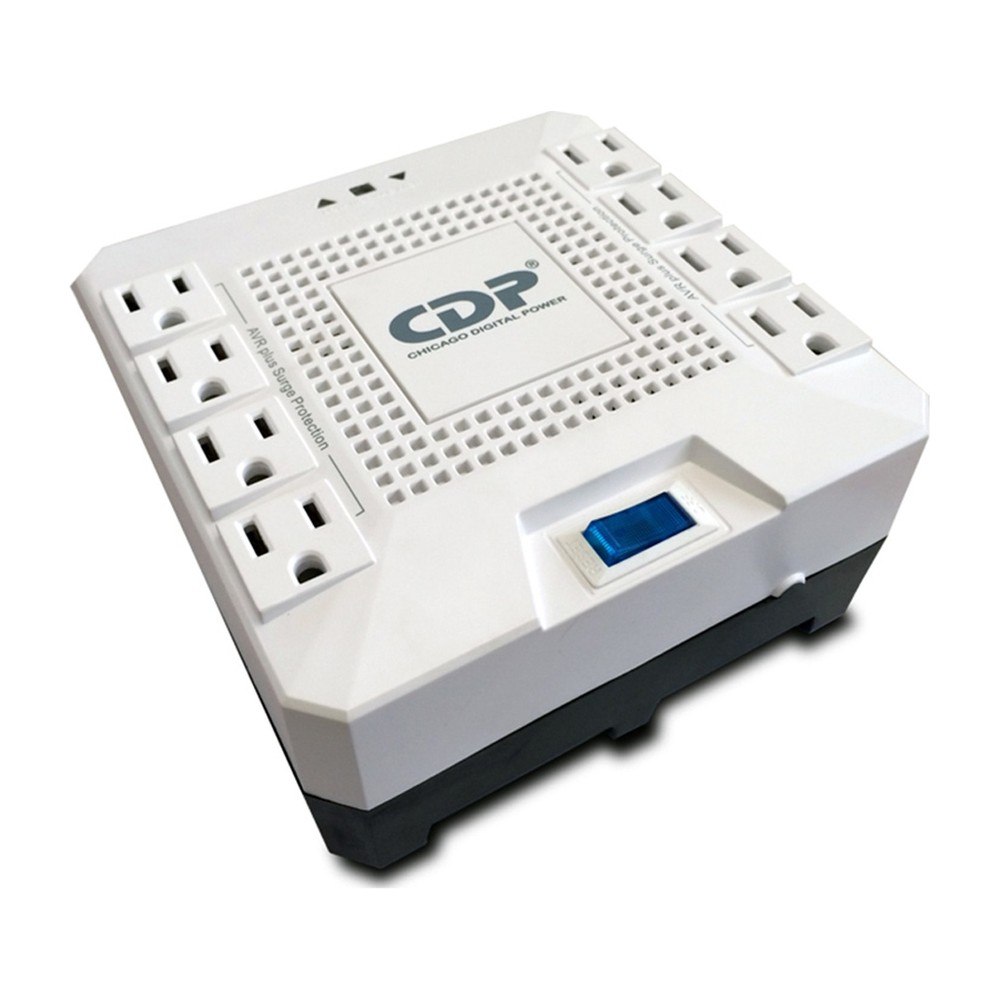Regulador CDP AVR1808 1800VA-1000W 8 Outlets Nema-15R 120V