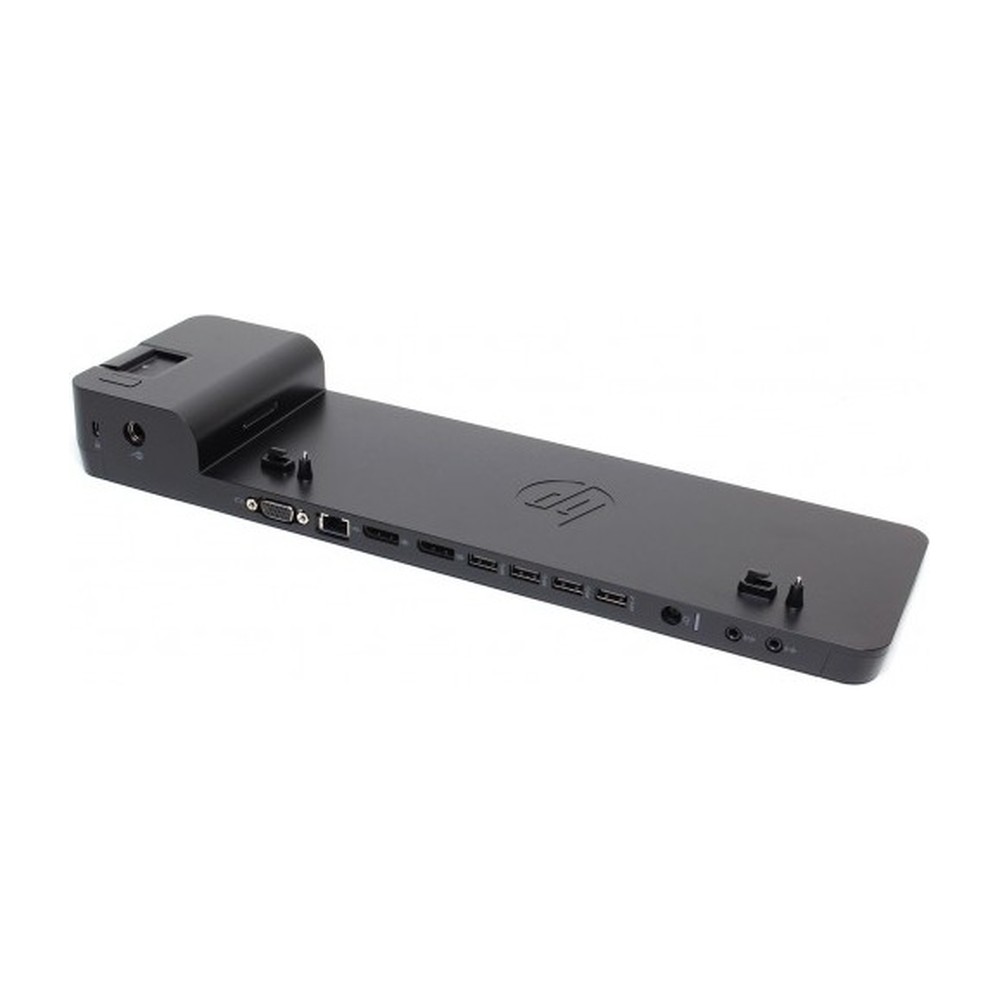 DOCKING STATION HP 90W 4XUSB-3.0 VGA DP DVI-D ETHERNET PS2 PUERTO SERIAL Y PARALELO NEGRO