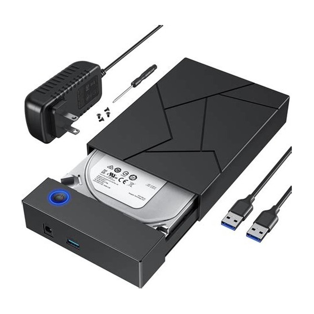 ENCLOSURE ARGOM 2.5INC. SATA USB 3.0 NEGRO