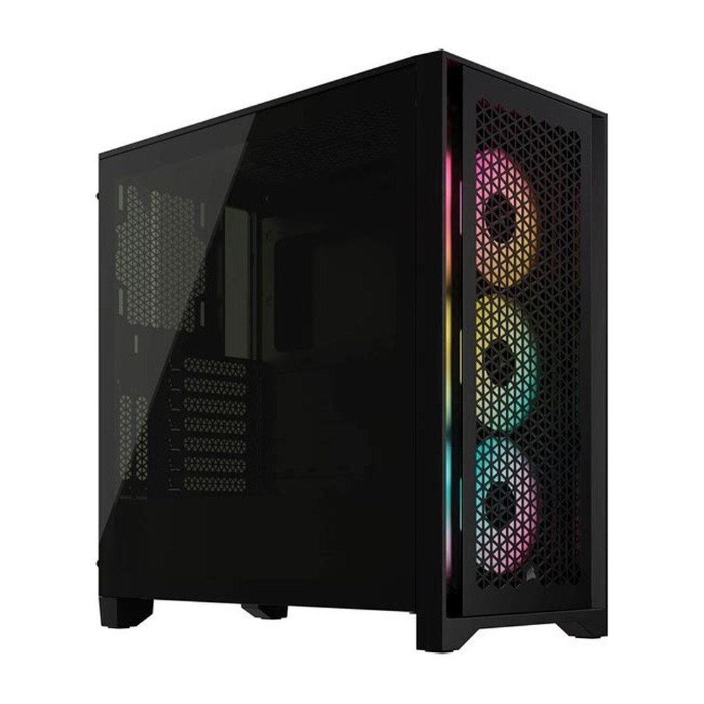 CASE CORSAIR ATX 4500X LX-R RGB iCUE LINK Panoramic Glass 2USB3.2 HD-Audio Mid-Tower White