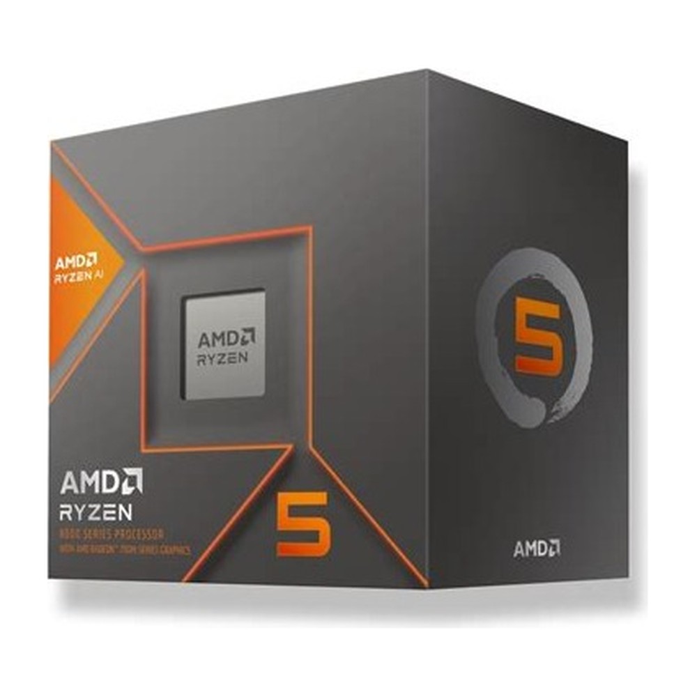 PROC. AMD RYZEN 5 8600G AM5 5.0GHZ 6CORE 12HILOS CACHE 22MB 65W WITHOUT THERMAL SOLUTION