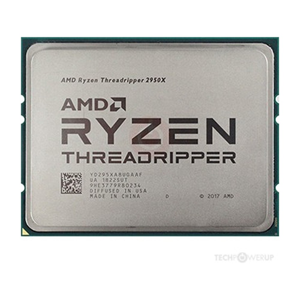 PROC. AMD RYZEN THREADRIPPER 2950X 4.4GHZ CACHE 40MB 180W TDP N-COLLER
