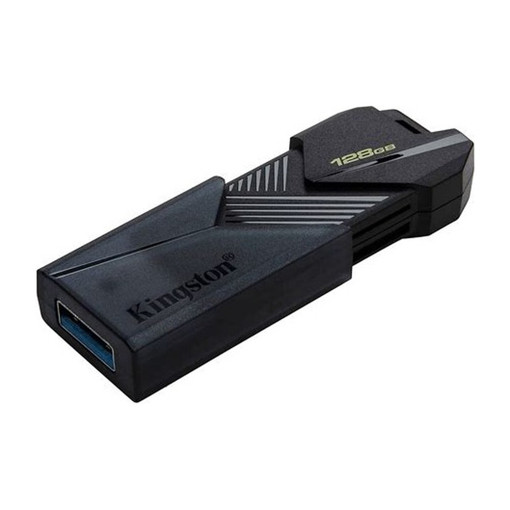 FLASH MEMORY KINGSTON DATA TRAVELER EXODIA M 128GB USB 3.2 BLACK-RED