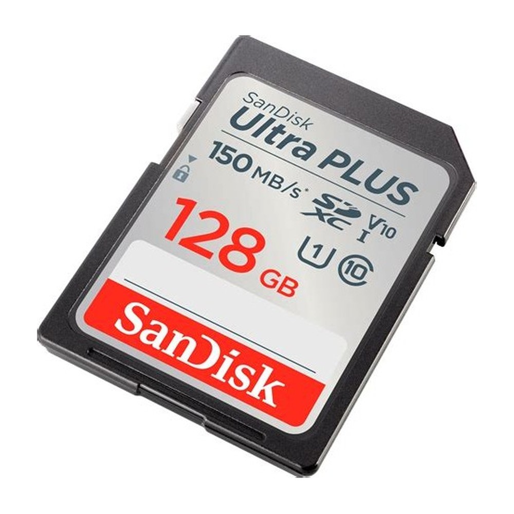 FLASH MEMORY SANDISK 128GB ULTRA FIT USB 3.2 HASTA 130MBS Black