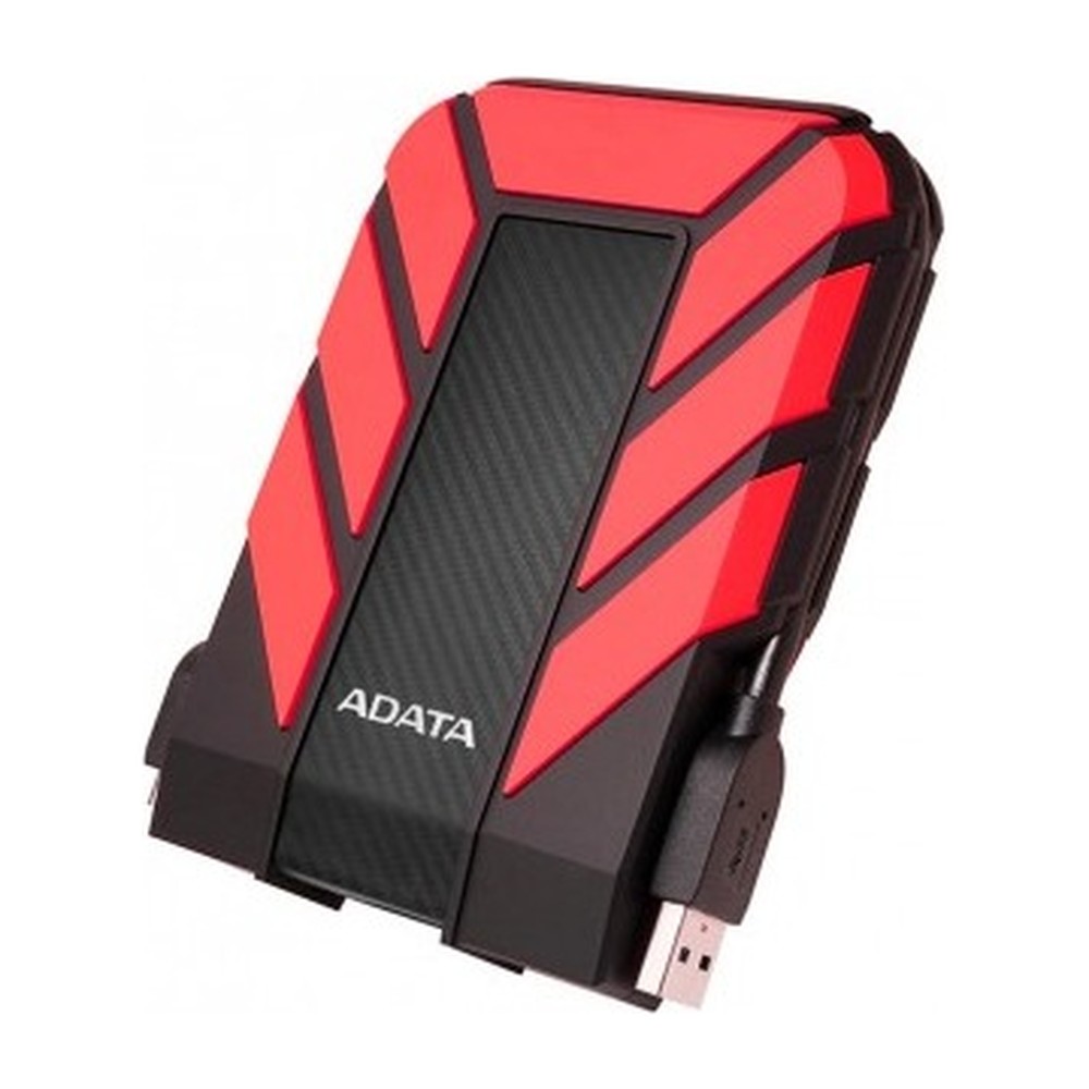 DISCO DURO EXTERNO ADATA 2TB HD710 USB 3.0 ANTISHOCK WATERRESIST ROJO