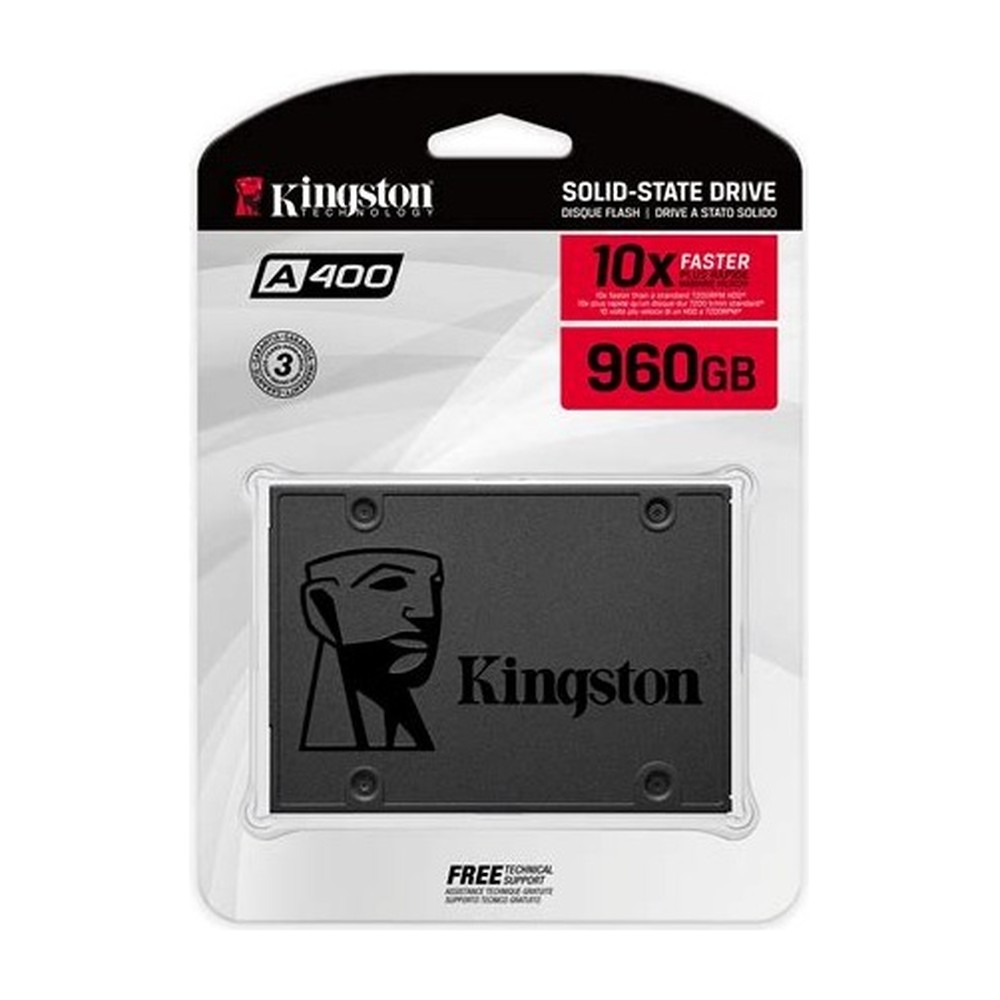 SSD KINGSTON 960GB A400 SATA 3 2.5INC. FOR PC O NOTEBOOK 7MM