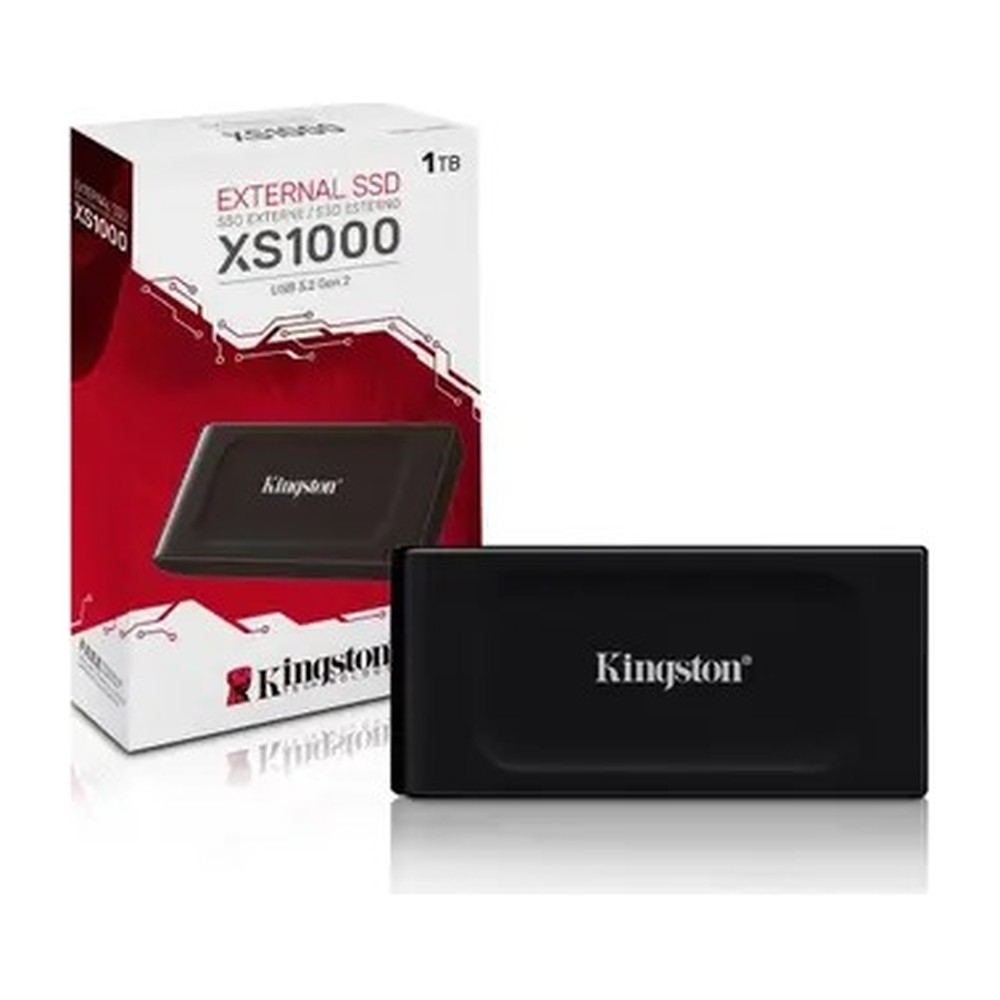 SSD KINGSTON 1TB SXS1000 PCIE 1050-MB-S USB 3.2 EXTERNAL