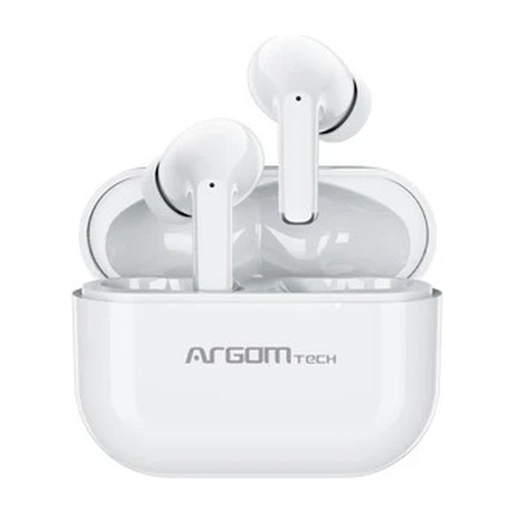 AURICULAR ARGOM ARG-HS-5072 Bluetooth Skeipods E72 Cancelacion de Ruido Blue-White