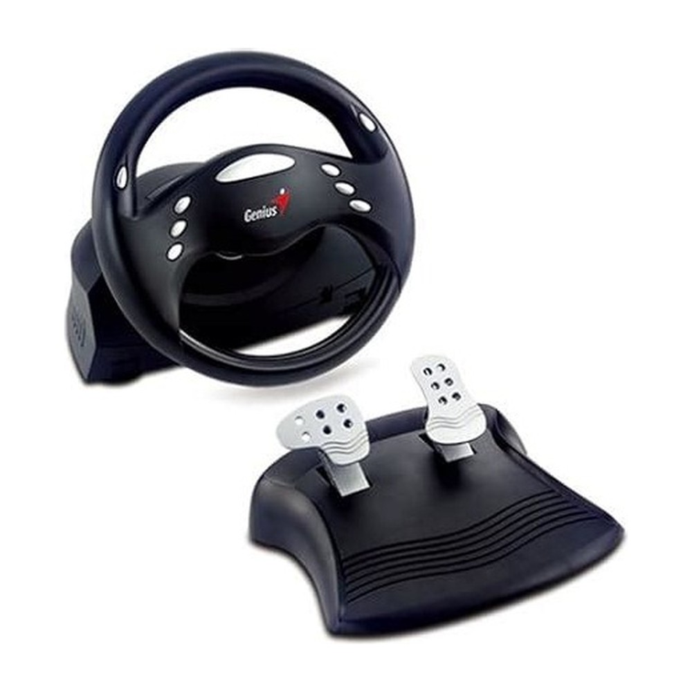 RACING WHEEL GENIUS SPEEDMASTER CON PEDAL PARA PS4 PS3 PC