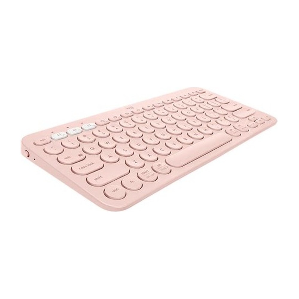 TECLADO LOGITECH POP KEYS MECANICO INHALAMBRICO ROSADO