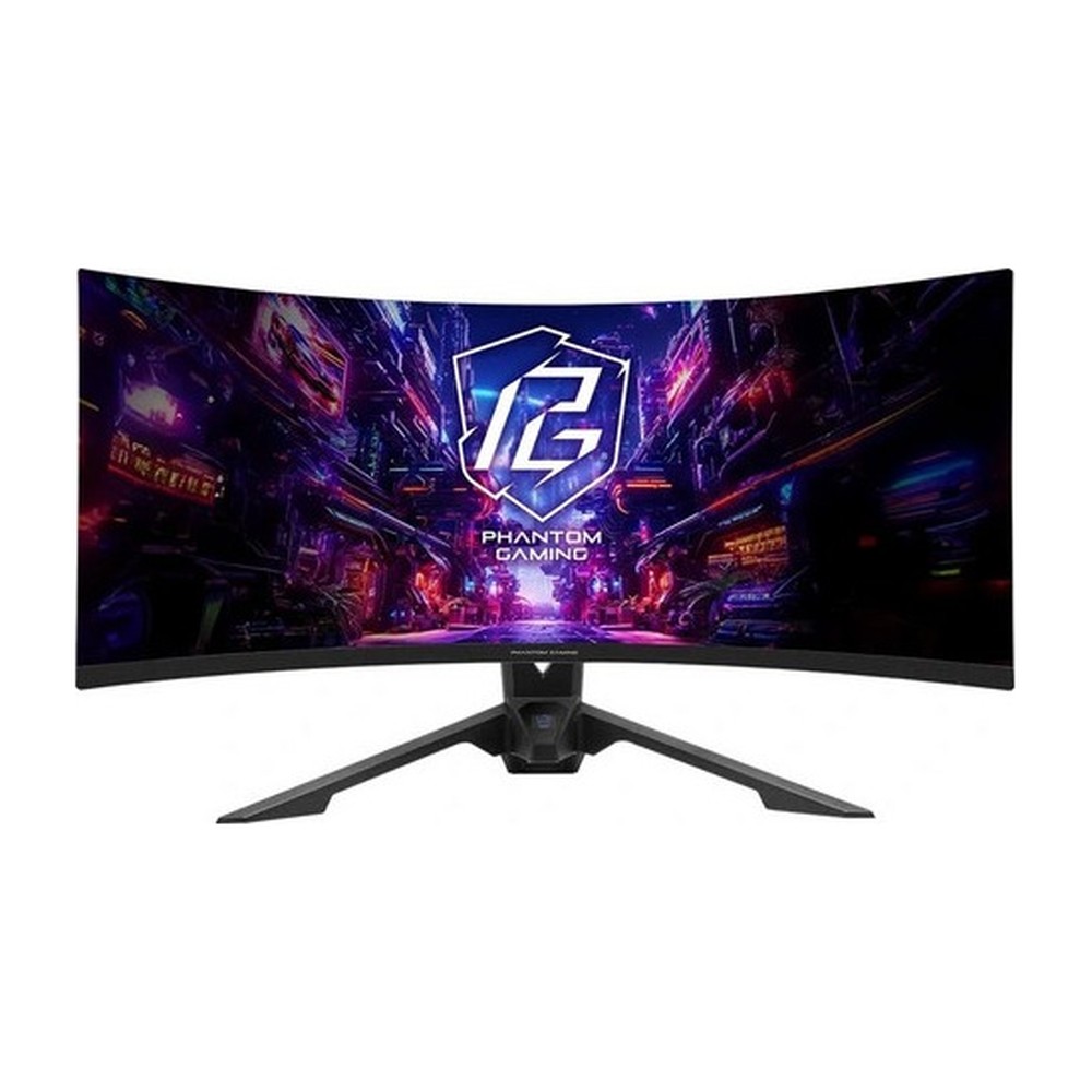 MONITOR ASROCK PG34QRT3A CURVED PHANTOM GAMING 34Inch 3440x1440-180Hz 2HDMI 2DP Black