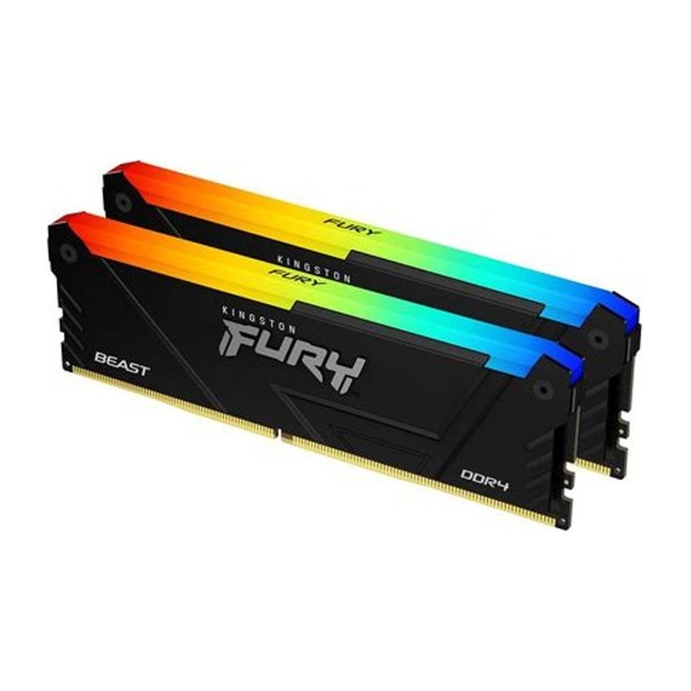 DIMM KINGSTON FURY BEAST RGB 16GB DDR5-5200MHZ CL40 288-PIN NON-ECC