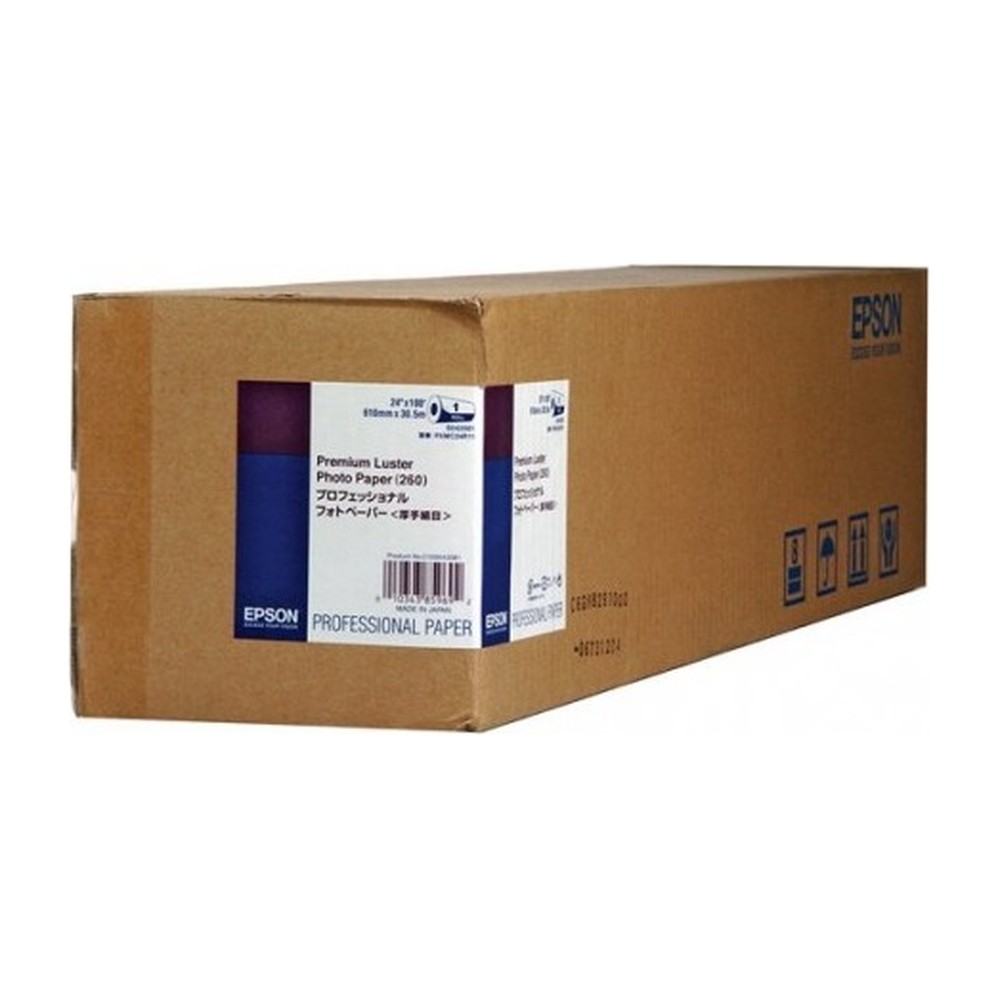 PAPEL EPSON PREMIUM LUSTER 260 24X100 INCH ROLLO
