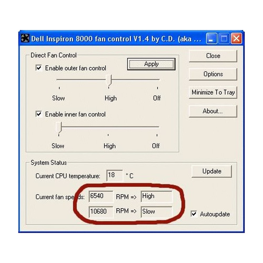 FAN STANDARD DELL FOR T550