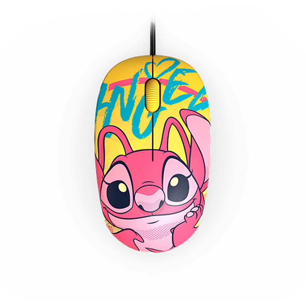 Mouse Xtech XTM-D406ST-YL Disney Stitch Wired USB Yellow