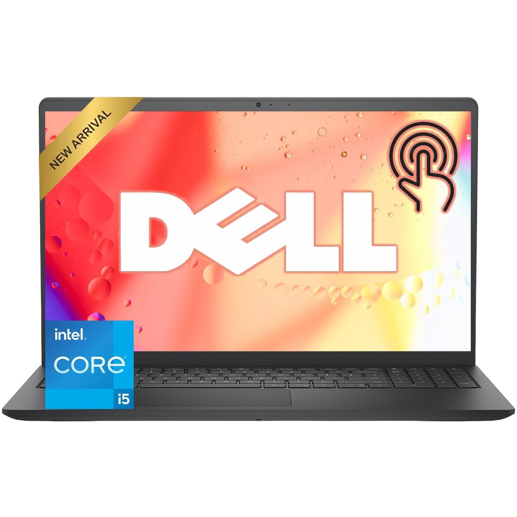 Computadora Portatil DELL M4CFY Core I5-1334U 8GB SDD 512GB 15.6" FHD Touch WIN11 Black