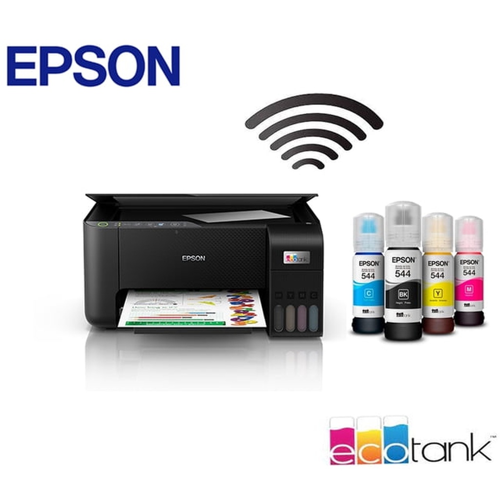 Impresora Multifuncion EPSON Eco Tank L3350  USB Wifi Tinta Continua 4 colores T544
