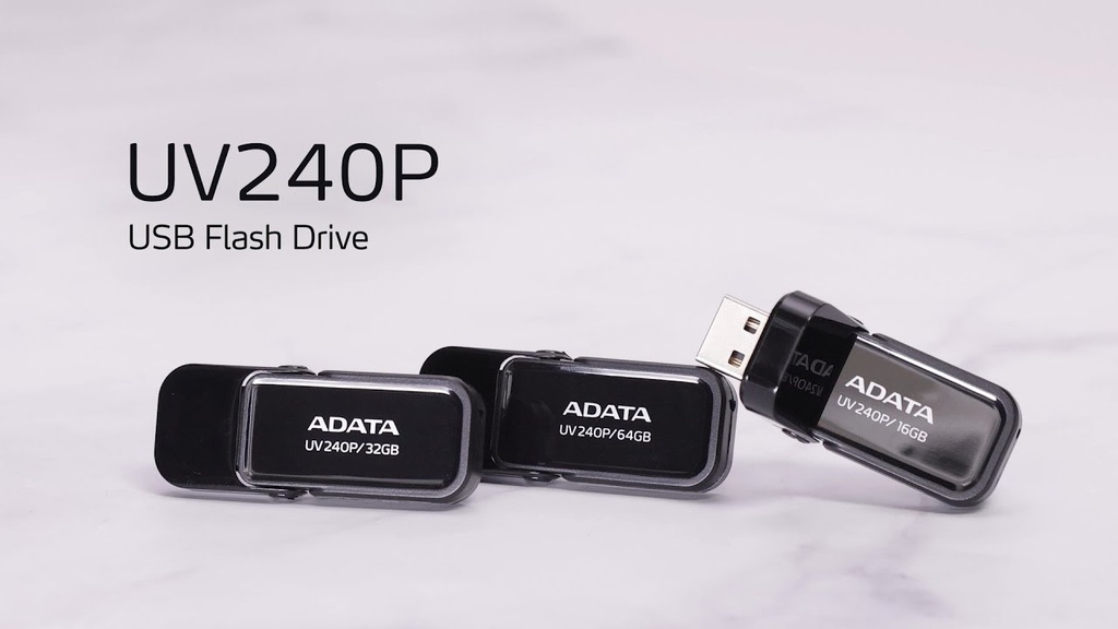 Memory Flash ADATA 32GB  UV240P Negra