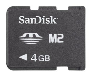 Memory Micro Stick SANDISK 4GB M2