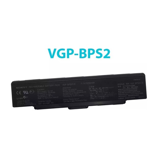 [00003860] Bateria para Laptop SONY BPS2 / BGP/ BPS13  11.1V 5200MAH