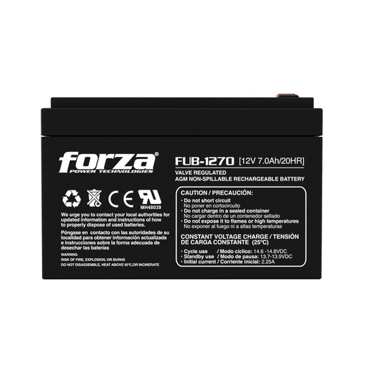 [00000884] Bateria para UPS FORZA 12V  7.0A