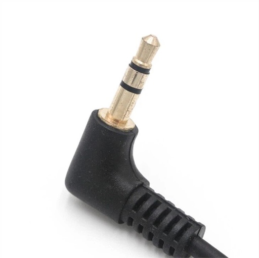 [00005056] Cable de Audio MANHATTAN 3.5 mm 1.8 Metros Negro